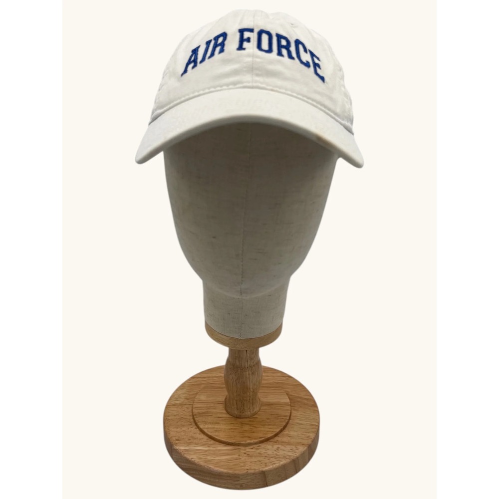 Legacy 92 Air Force Hat Mens Adjustable White Blue Embroidered Dad Cap Baseball